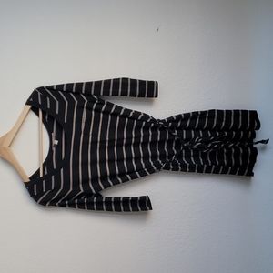 Banana Republic striped cotton dress